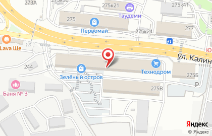 Сеть салонов ФИТ на карте