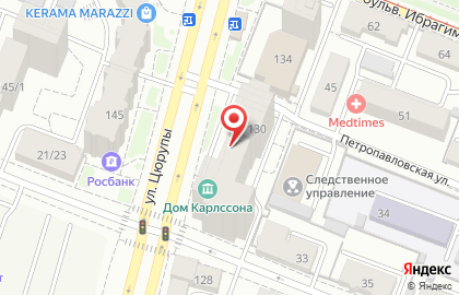 Салон красоты Олива в Советском районе на карте