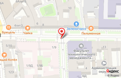 Мажордом на улице Чайковского на карте