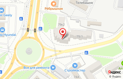 Российская телевизионная и радиовещательная сеть на проспекте Станке Димитрова на карте