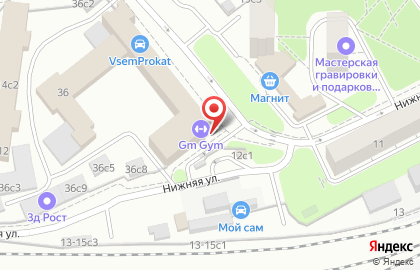 Мини-отель Султан на Скаковой улице на карте