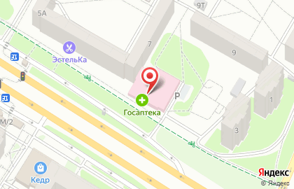 Салон оптики на Союзной улице на карте