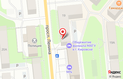 Магазин косметики и бытовой химии Магнит Косметик на проспекте Ленина на карте