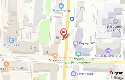 Лайк хостел на проспекте Ленина на карте