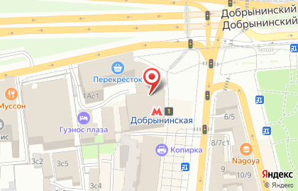 Евросеть на Добрынинской на карте