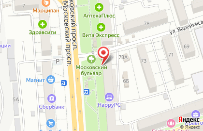 Магазин пива Разливной Рай на Московском проспекте, 6 на карте