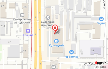 Банкомат Банк Русский стандарт, АО на Кузнецком проспекте на карте
