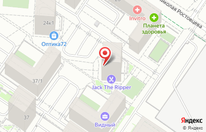 Булочная Бинятовский хлебокомбинат на улице Николая Ростовцева на карте