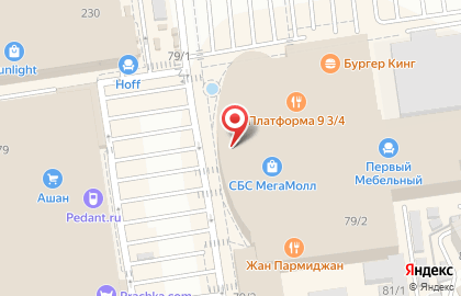 Салон мебели Шатура на Уральской улице на карте