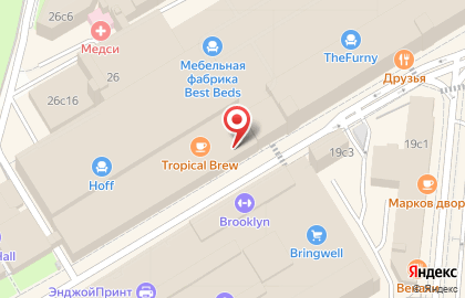 Кофейня Starbucks в Москве на карте