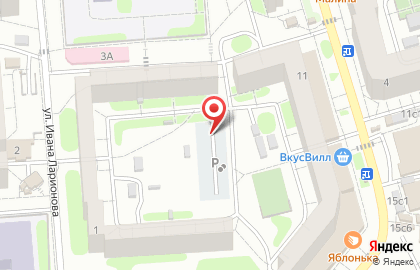 Автостоянка в Саратове на карте