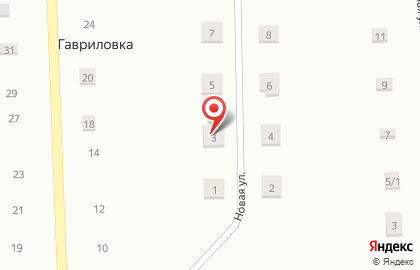 Гавриловский фельдшерско-акушерский пункт на карте