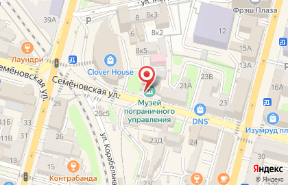 Музей пограничного Управления по Приморскому краю на карте