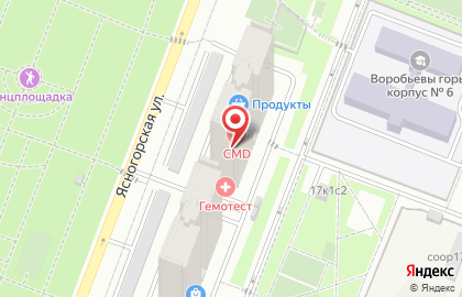 ВД-Авто на Ясногорской улице на карте