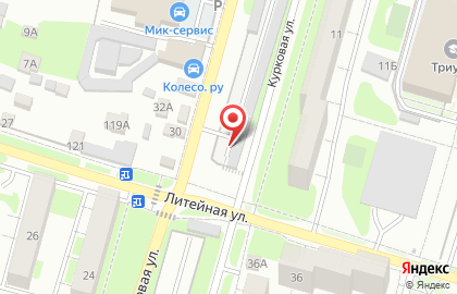 Автостоянка, ИП Перетягин С.В. на карте