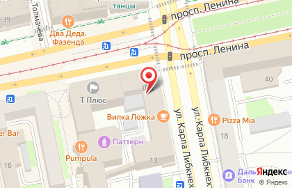 Тангл на карте