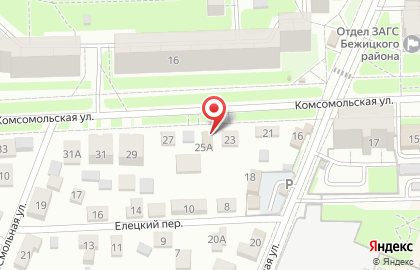 Торгово-сервисная компания Контроль-СБ в Бежицком районе на карте