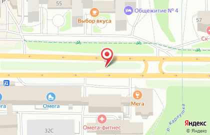 Караоке-бар МЕГА на карте