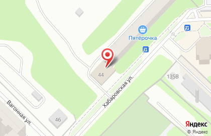 Автокомплекс Дорожная служба на Хабаровской улице на карте
