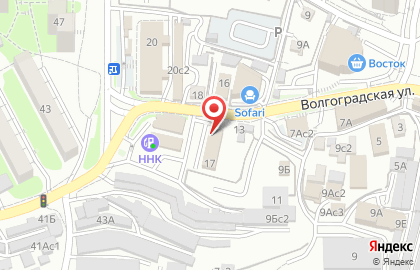 Автомойка Вега в Первореченском районе на карте