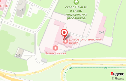 Новгородская Областная Консультативная Поликлиника на карте
