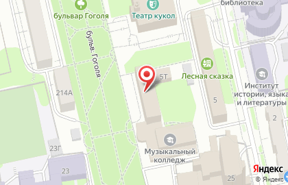 Банкомат УБРиР на улице Ломоносова, 5б на карте