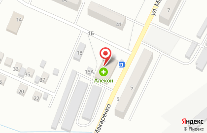Городской оздоровительный комплекс на карте