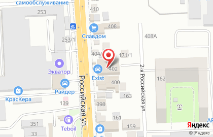 Рефакт на Российской улице на карте