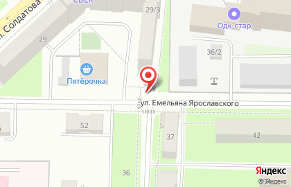 Магазин разливного пива в Свердловском районе на карте
