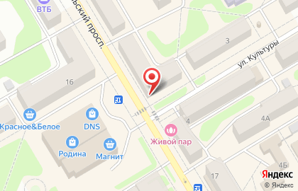 Салон оптики Точка зрения на Комсомольском проспекте на карте