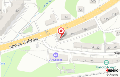 Детская художественная школа в Центральном районе на карте