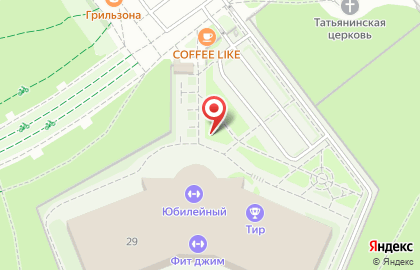 Дворец спорта Юбилейный на улице Черняховского на карте