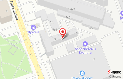 Компания Рудпром на улице Плеханова на карте