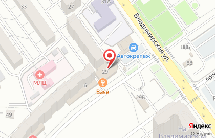 Банкомат Поволжский банк Сбербанка России на Владимирской улице, 29 на карте