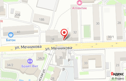 Парикмахерская Соната в Железнодорожном районе на карте
