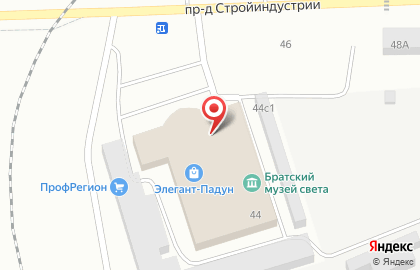 Белый Кот в проезде Стройиндустрии на карте
