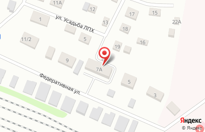 Отдел №20 Управления Федерального казначейства по Тюменской области на Федеративной улице на карте