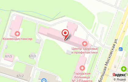 Служба доставки DPD на Большой Московской улице на карте