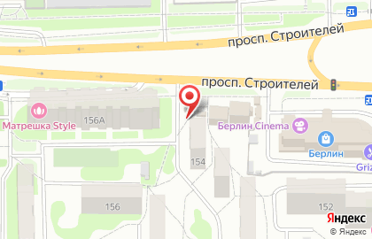 Киоск Ключ здоровья на проспекте Строителей на карте