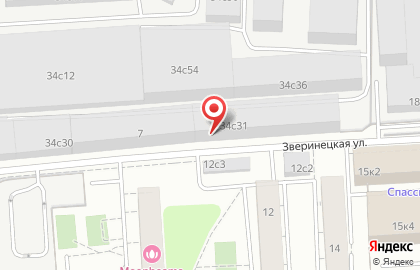 Сервисный центр HITACHI на Вельяминовской улице на карте