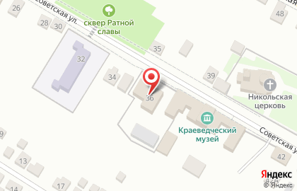 Военный комисариат г. Алексин, Алексинского и Дубенского районов Тульской области на карте