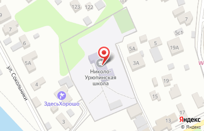 Николо–Урюпинская основная общеобразовательная школа на карте