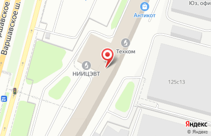 IT-компания Бизнес-клуб на Варшавском шоссе на карте