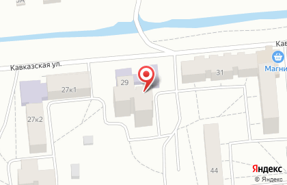 Библиотека №9 на Кавказской улице на карте