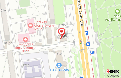 Супермаркет напитков ВинЛаб на Краснореченской улице на карте