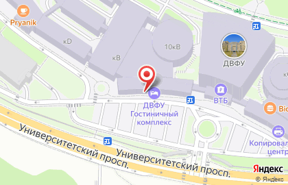 Столовая №20 во Владивостоке на карте