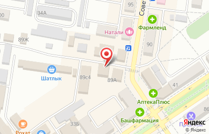 Магазин-салон часов Артамонов час на Советской улице на карте