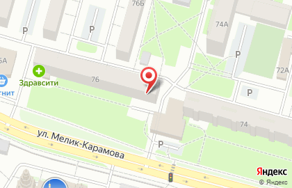 Мастерская в Сургуте на карте