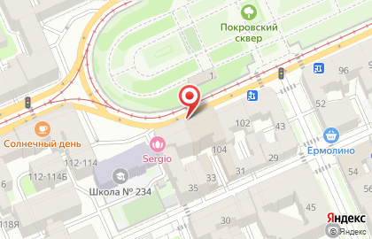 Протон в Адмиралтейском районе на карте