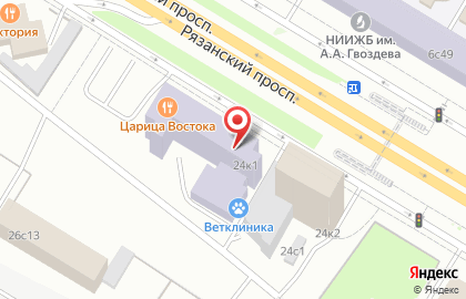 Всероссийский НИИ экспериментальной ветеринарии им. Я.Р. Коваленко Россельхозакадемии на карте